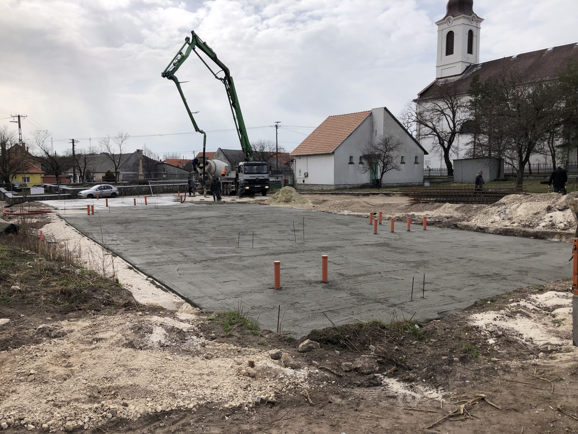 Bölcsőde építése Öskün